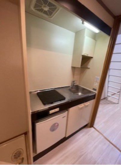 スプリングハイム　K-083のキッチン|別部屋参考写真です（冷蔵庫は、ついていません）
