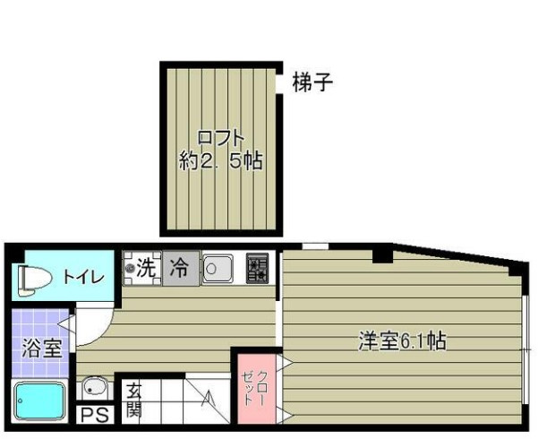 【間取り】 | クロスハイツＲ