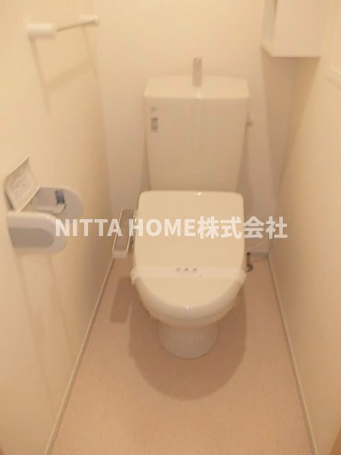 サンリット梶原Ⅱのトイレ|ウォシュレットも完備◎