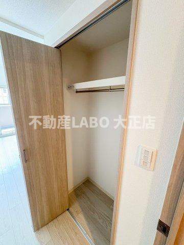 フォーリアライズ弁天町ノビアの収納