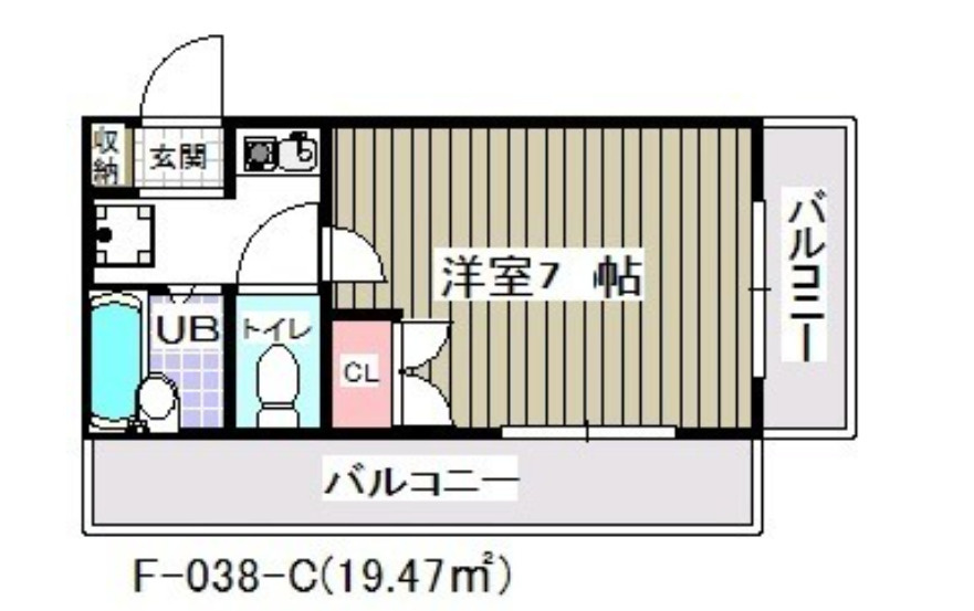 ＣＢレジデンス行徳の間取り