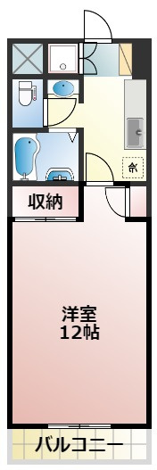 フォディアサーティナインビルディングの間取り