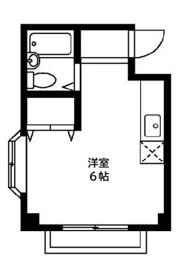 カメリア祐天寺の間取り