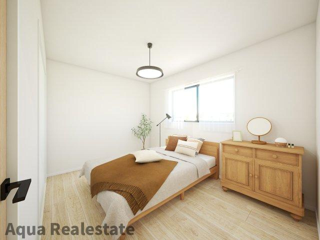 丸亀市津森町の新築一戸建の寝室|落ち着いて過ごせるお部屋なので、寝室にいかがでしょうか
