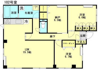 【間取り】 | フローレス赤羽 | 間取りです。