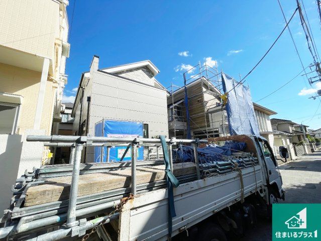 西宮市上ケ原五番町　第1期　新築一戸建ての外観|現在建築中！落ち着いた街並みで新生活を始めることが出来そう！周辺の物件も併せてご紹介させて頂きます！