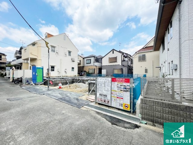 西宮市上ケ原五番町　第1期　新築一戸建ての外観|現在の進捗状況です！順調に作業進行中、完成が待ち遠しいです！詳細の間取り等、お気軽にお問い合わせください！