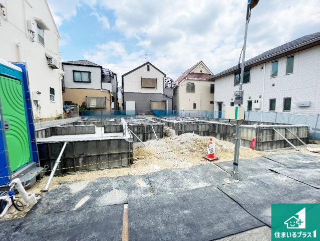 西宮市上ケ原五番町　第1期　新築一戸建ての外観|現在建築中！落ち着いた街並みで新生活を始めることが出来そう！周辺の物件も併せてご紹介させて頂きます！