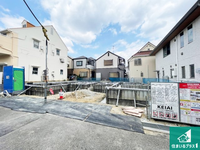 西宮市上ケ原五番町　第1期　新築一戸建ての外観|現在建築中！落ち着いた街並みで新生活を始めることが出来そう！周辺の物件も併せてご紹介させて頂きます！