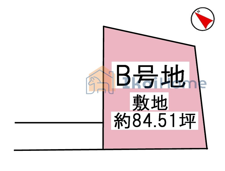 明石市金ケ崎魚住町金ケ崎　土地の土地図