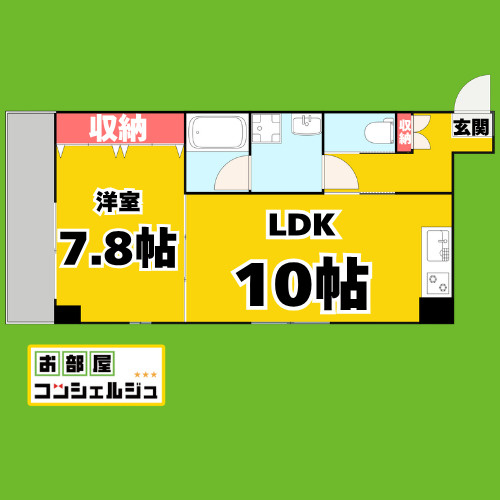 BENTURY横井の間取り