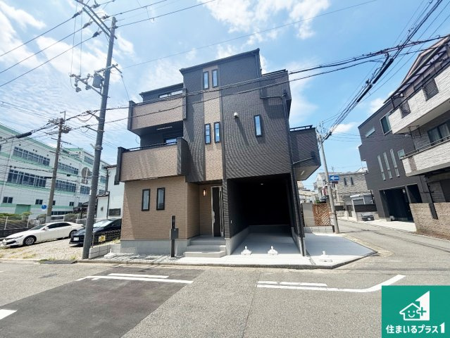 ♦堺市堺区山本町　新築一戸建ての外観|安心の10年保証！外観を美しく保ち、雨水で汚れを落とします！気になることがありましたら、お気軽にお問い合わせください！