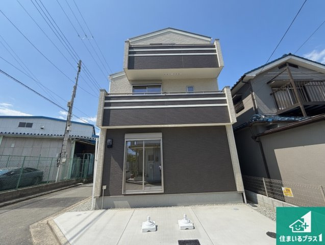 堺市堺区山本町　新築一戸建ての外観|お客様に長く安心して住んでいだだける事にこだわった家づくり！住んでからのアフターサービスにもしっかりと取り組んでいます！