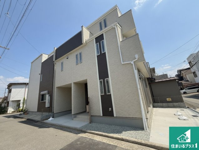 堺市堺区山本町　新築一戸建ての外観|安心の10年保証！外観を美しく保ち、雨水で汚れを落とします！気になることがありましたら、お気軽にお問い合わせください！