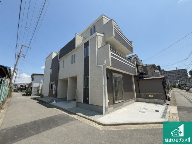 堺市堺区山本町　新築一戸建ての外観|お客様に長く安心して住んでいだだける事にこだわった家づくり！住んでからのアフターサービスにもしっかりと取り組んでいます！