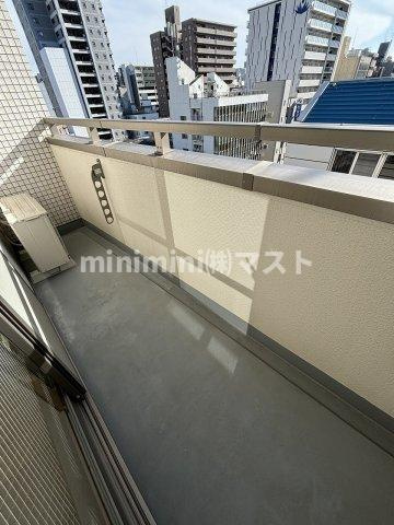 ラフォンテ松屋町のバルコニー