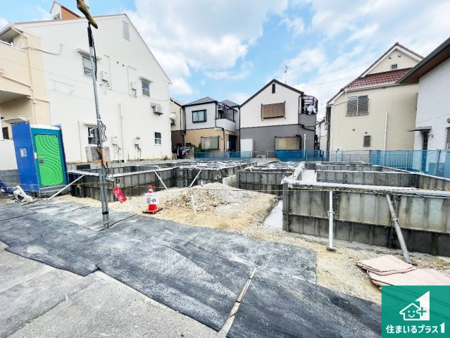 西宮市上ケ原五番町　第1期　新築一戸建ての外観|現在建築中！落ち着いた街並みで新生活を始めることが出来そう！周辺の物件も併せてご紹介させて頂きます！