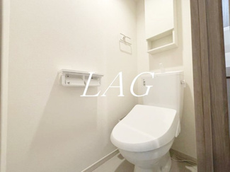 【トイレ】 | リブリ・スカイブルー | トイレです。