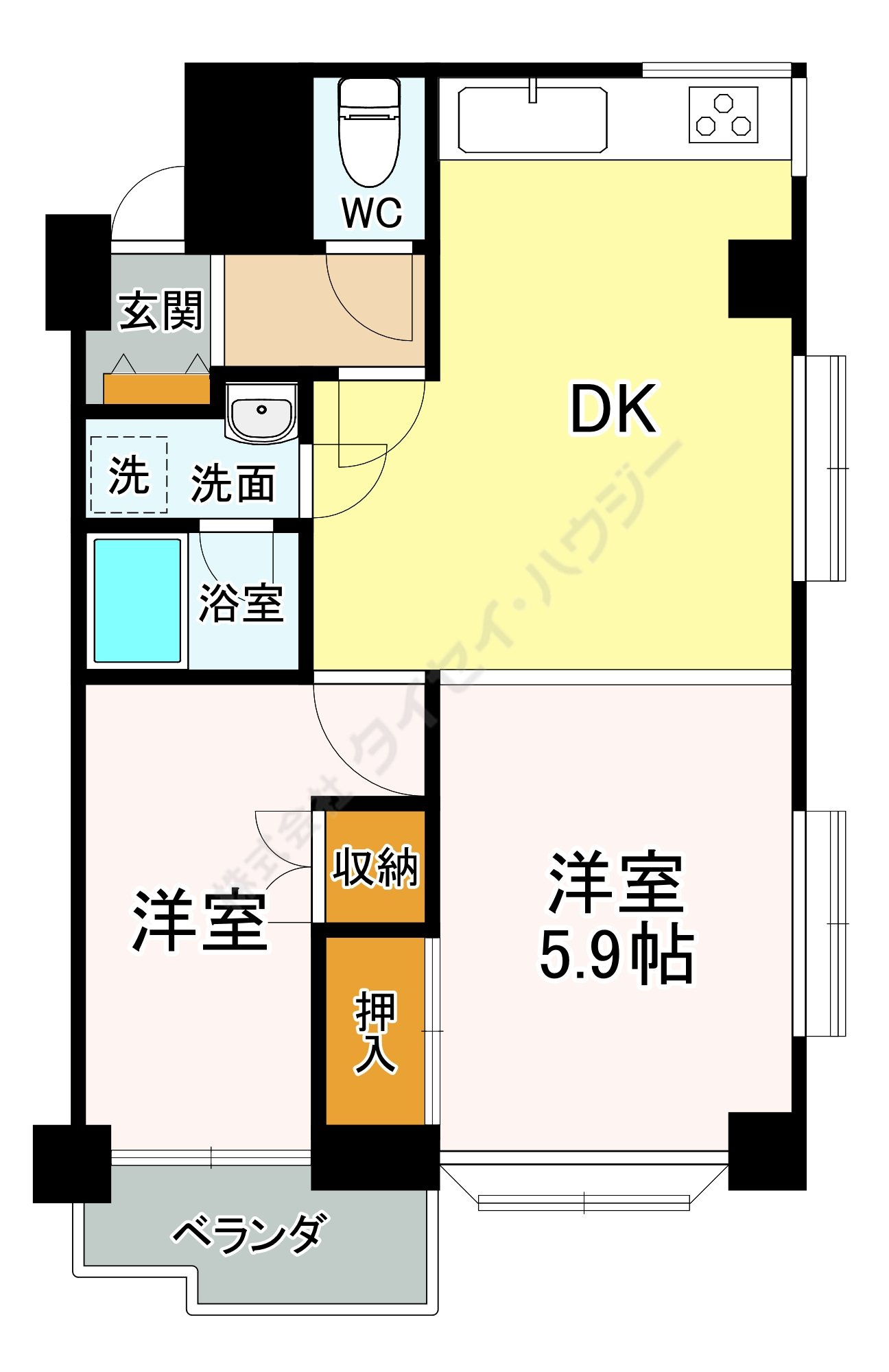 ホームズ青戸の間取り