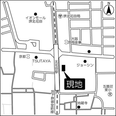【地図】 | コプリー　キタハナダ