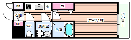 【間取り】 | レジュールアッシュ北大阪GRAND STAGE