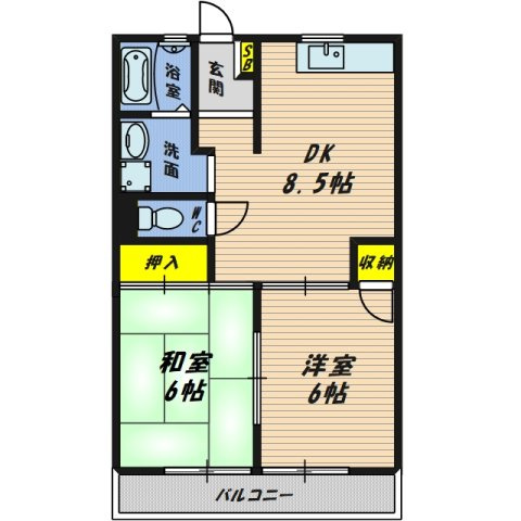 【間取り】 | S&Kパルデンス