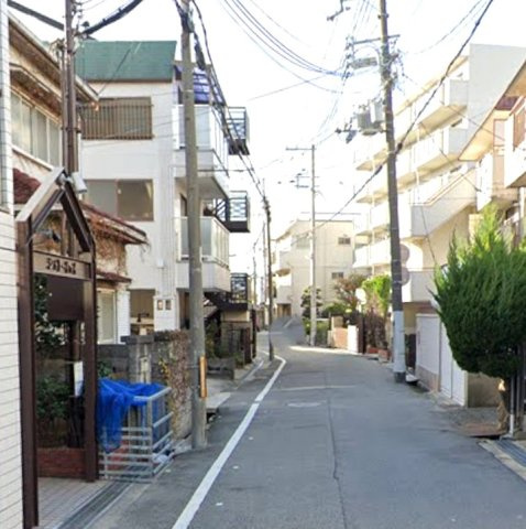 宮内町2丁目の前面道路含む現地写真|北側　公道　幅員5ｍ
