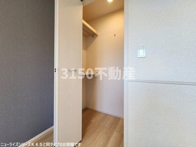 ラ　マージュ西岐阜の収納|大きなものも収納できそうです