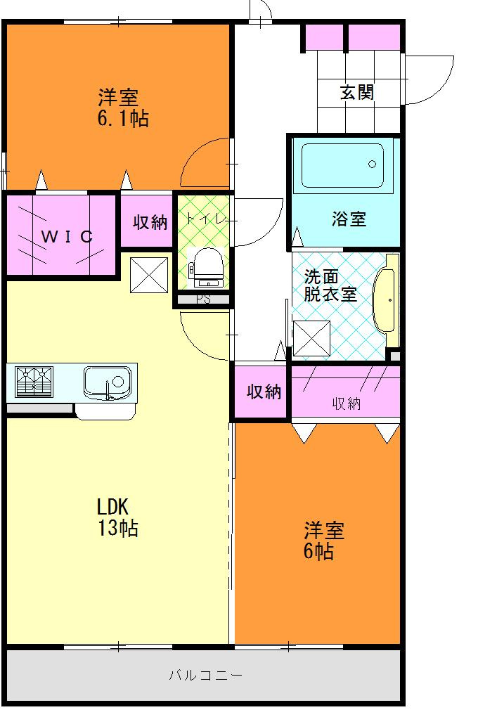 エルヴィータの間取り