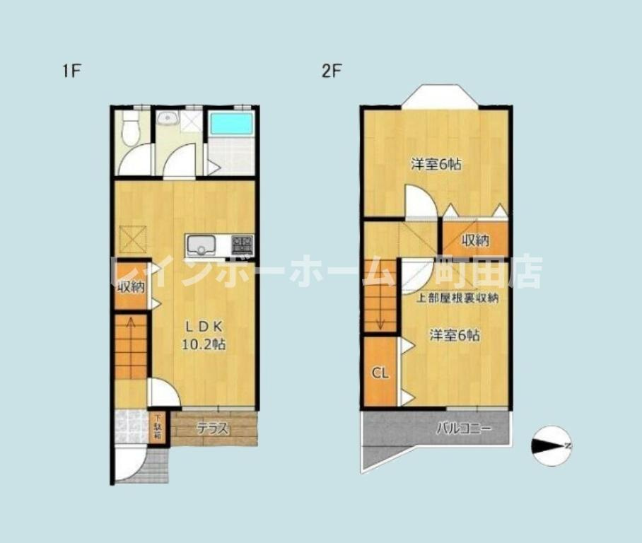 レブ・メゾン・シミズ参番館※初期費用分割後払いサービス利用可能物件の間取り
