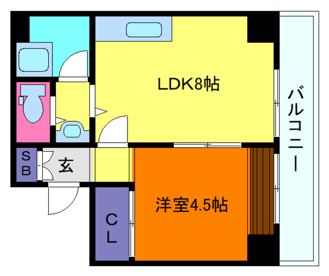 STELLA王子公園の間取り