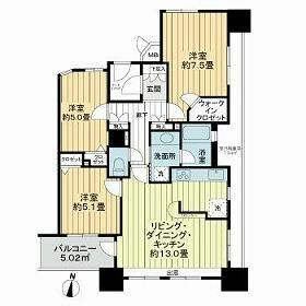 【間取り】 | イトーピア大島ステーションコート