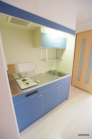ソルレヴェンテ梅田　仲介手数料無料のキッチン