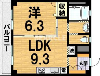 【間取り】 | ドミール東山