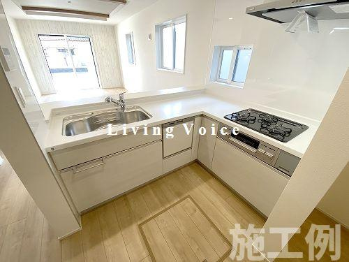 【キッチン】 | 【仲介手数料０円】相模原市南区若松1丁目2期　新築一戸建て | 相模原市南区若松1丁目2期　新築一戸建て