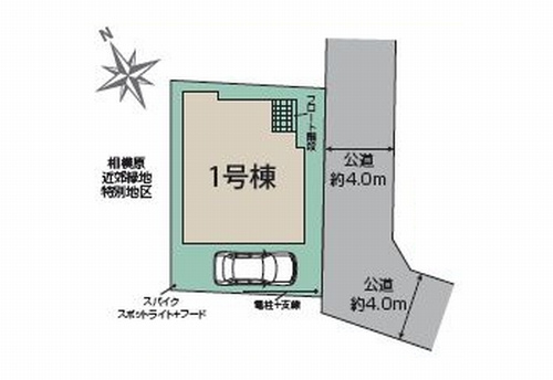【区画図】 | 【仲介手数料０円】相模原市南区若松1丁目2期　新築一戸建て | 相模原市南区若松1丁目2期　新築一戸建て