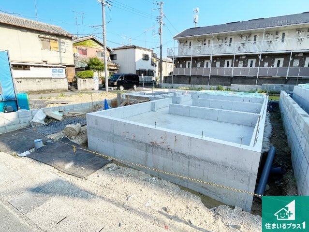 ★乙訓郡大山崎町大山崎尻江　第1期　新築一戸建ての外観|現在建築中！落ち着いた街並みで新生活を始めることが出来そう！周辺の物件も併せてご紹介させて頂きます！