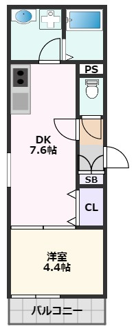 【間取り】 | メゾンCOCO垂水