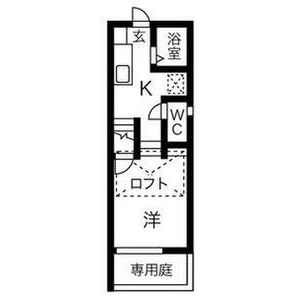 隠れ家(KAKUREGA)の間取り