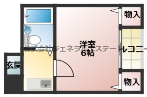 サンシャイン香里パート1の間取り
