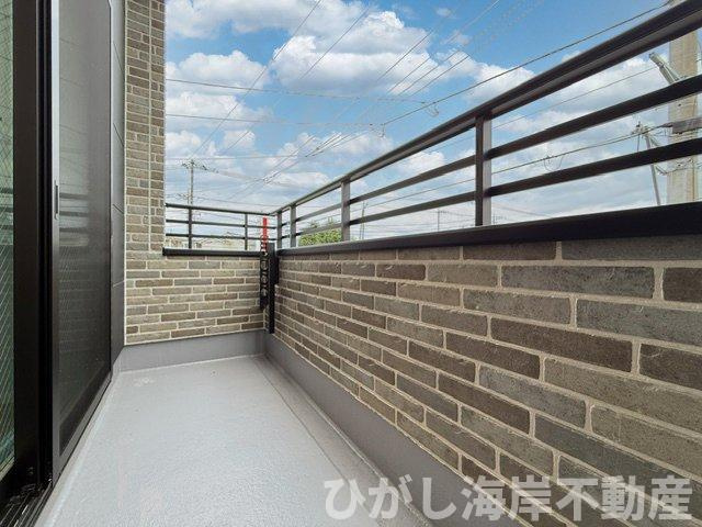 茅ヶ崎市下町屋２丁目　新築戸建　全5棟のバルコニー|バルコニー