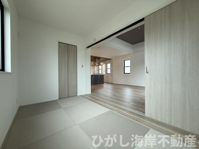 茅ヶ崎市下町屋２丁目　新築戸建　全5棟の和室|4.8帖　和室