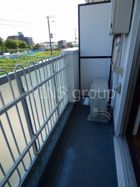 世田谷区千歳台４丁目の賃貸マンションのバルコニー|南面バルコニー