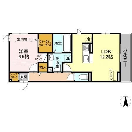 CASA　DOSの間取り