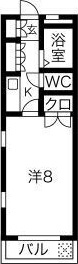 ドミトリー587の間取り