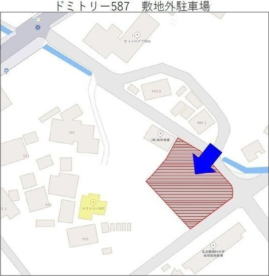 ドミトリー587の地図