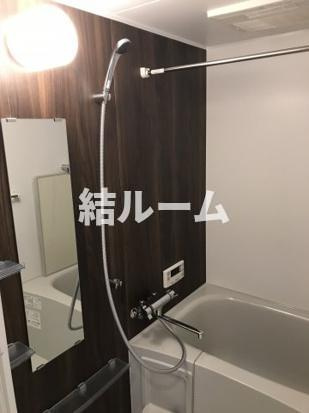 板橋区高島平９丁目の賃貸マンションの浴室