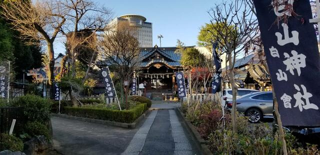 ＣＳＡビルの周辺|白山神社まで233m