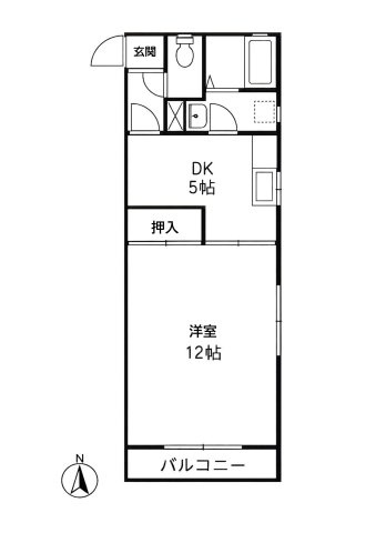エイペックスⅡの間取り