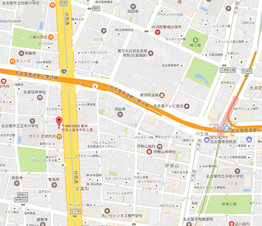 ＴＳＵＮＯＫＹＵ名古屋ビルの地図